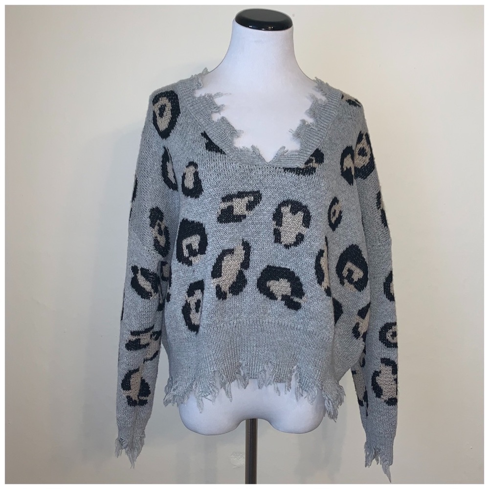 leopard sweater - Picture 3 of 6